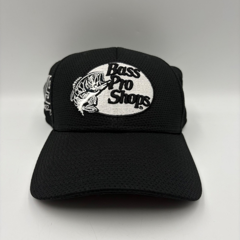 New Era Bass Pro Shops Hat Mens OSFM Black Good Martin Truex Jr 19 NASCAR Cap